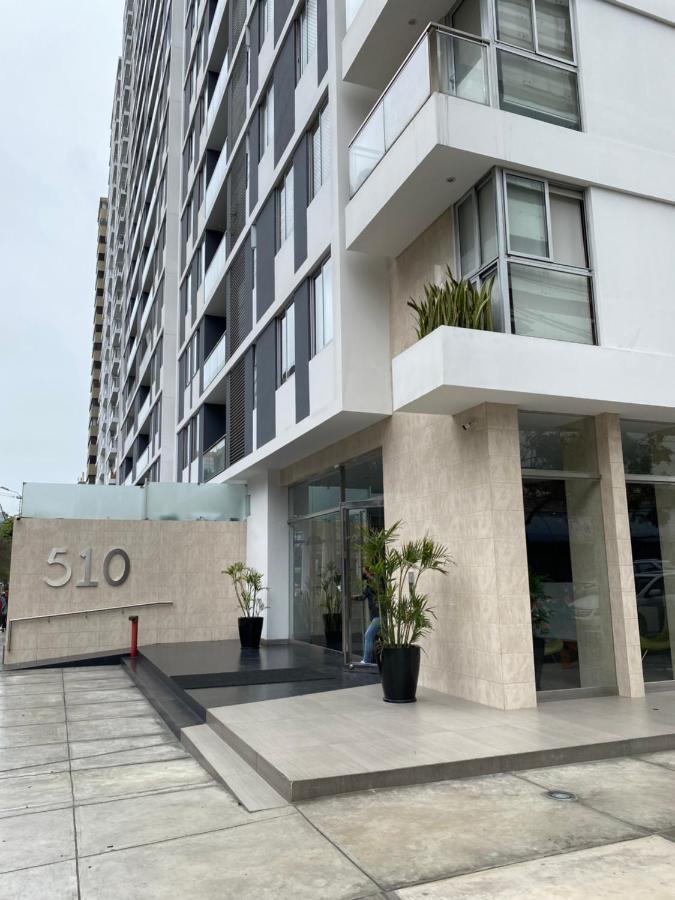 Hermoso Apartamento Con Piscina Miraflores- Canvas Lima Exterior photo